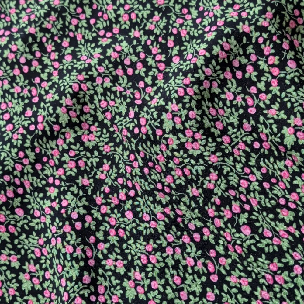 J Crew Sweetheart Neckline Floral Smocked Sleeve Midi Dress 12 - Picture 10 of 14